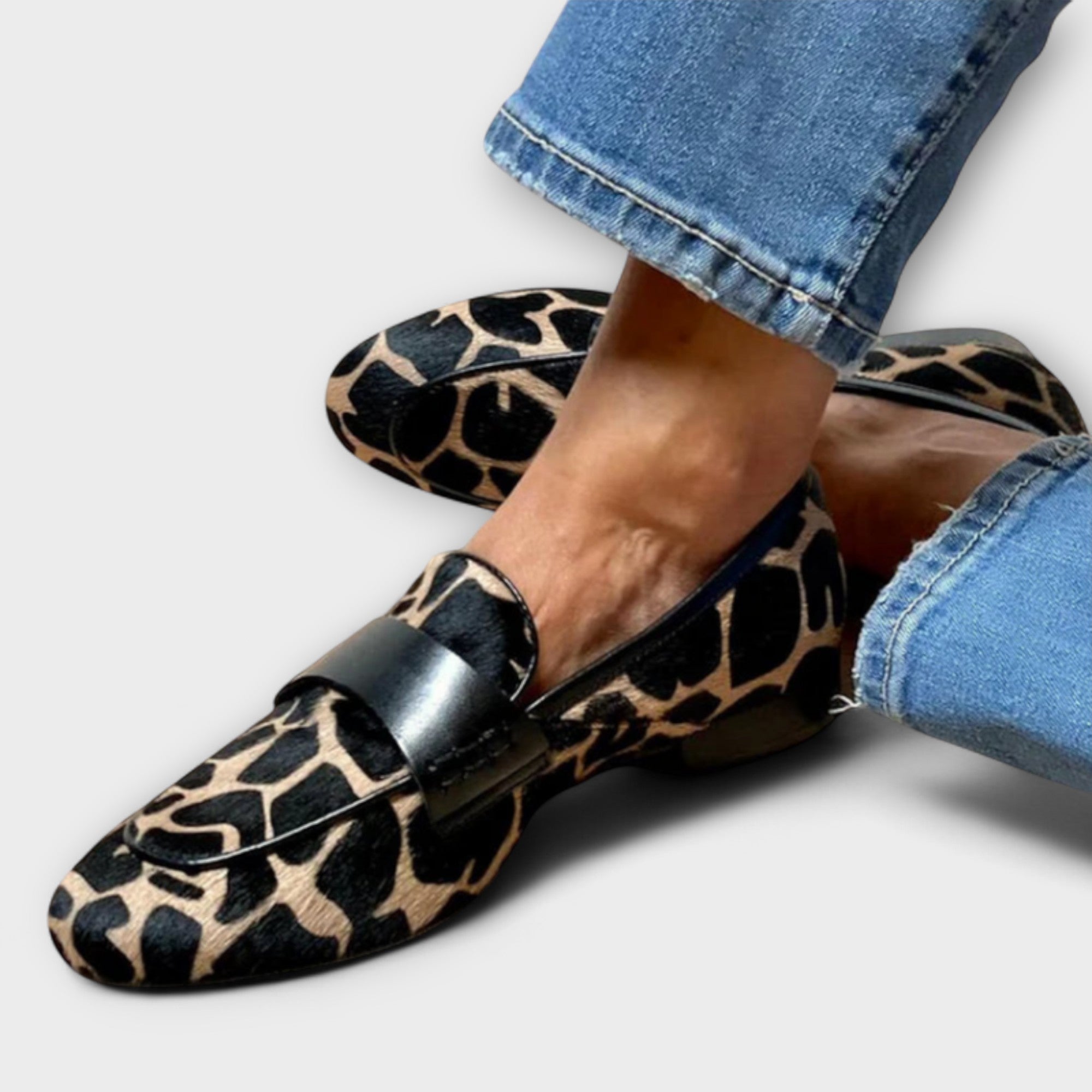 Léonie™ | Leopard Moccasin