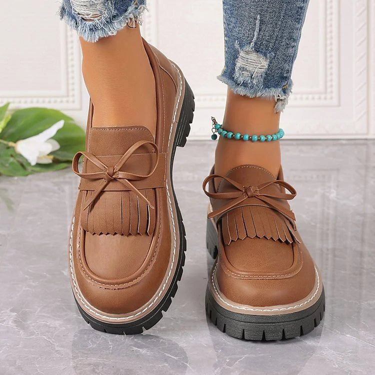 Ophélie™ | Lace-up Loafers