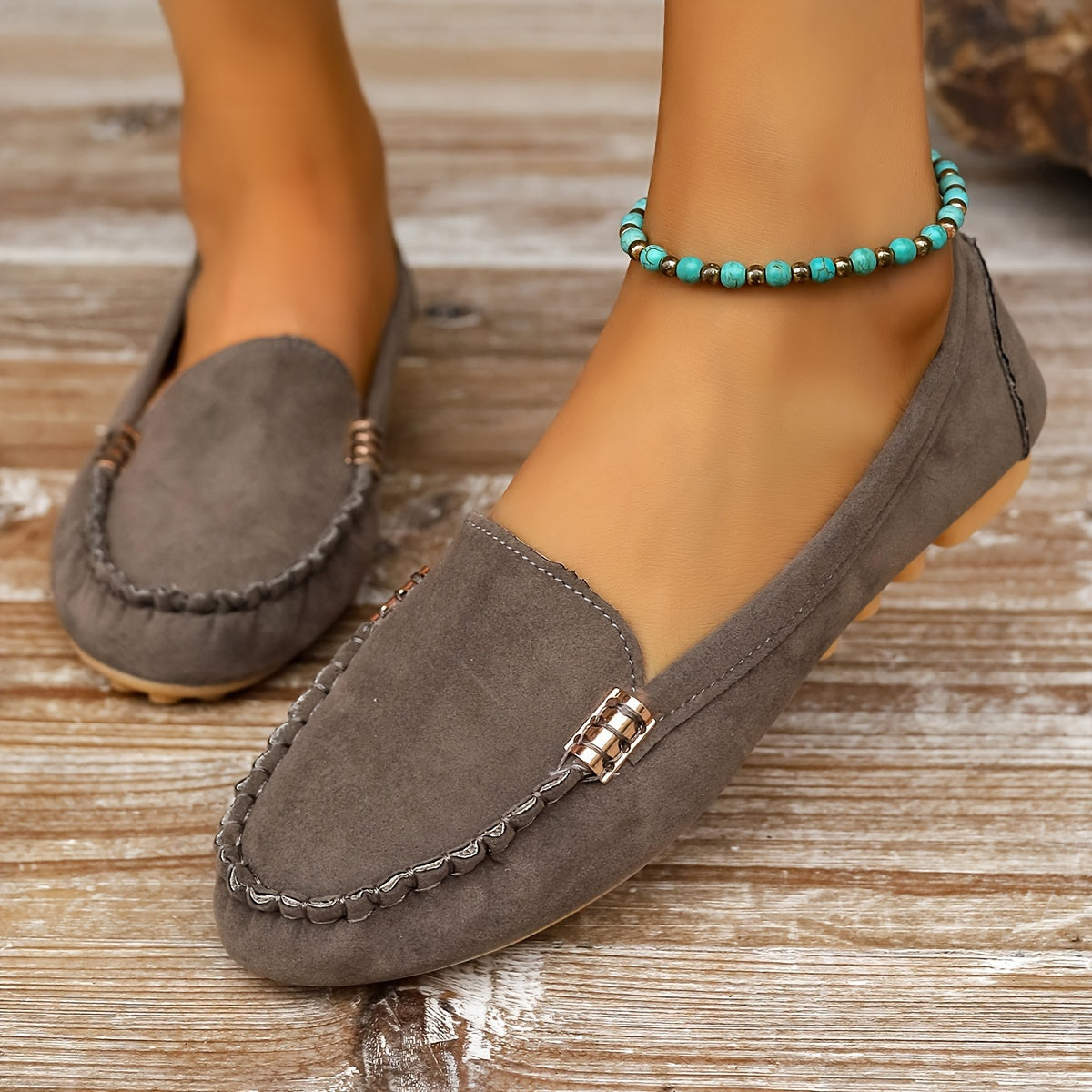 Kaia™ | Moccasin Ballet Flats