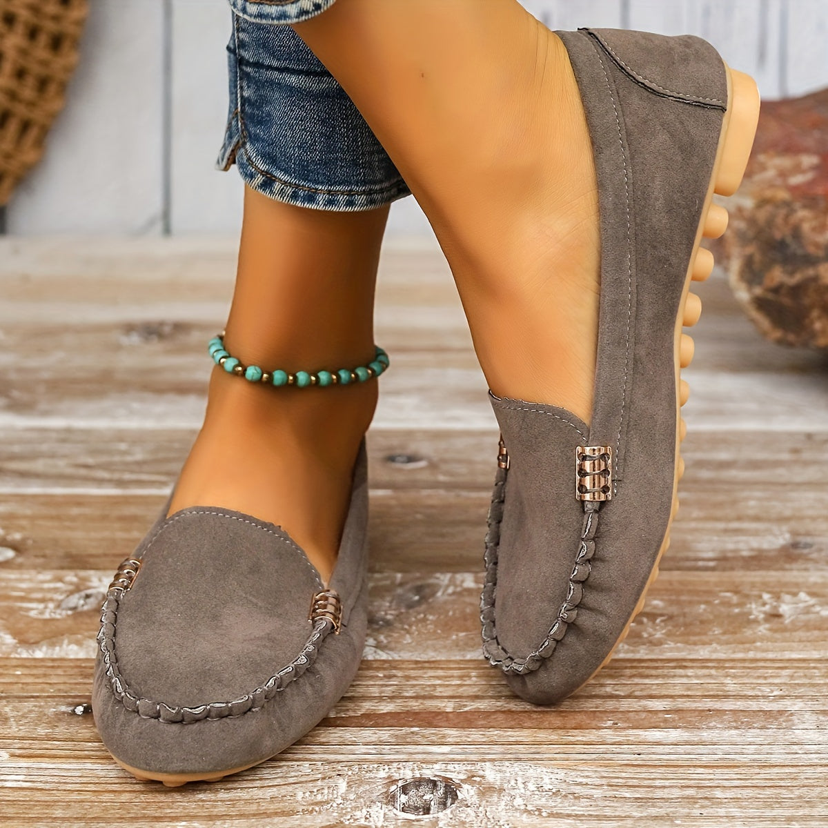 Kaia™ | Moccasin Ballet Flats