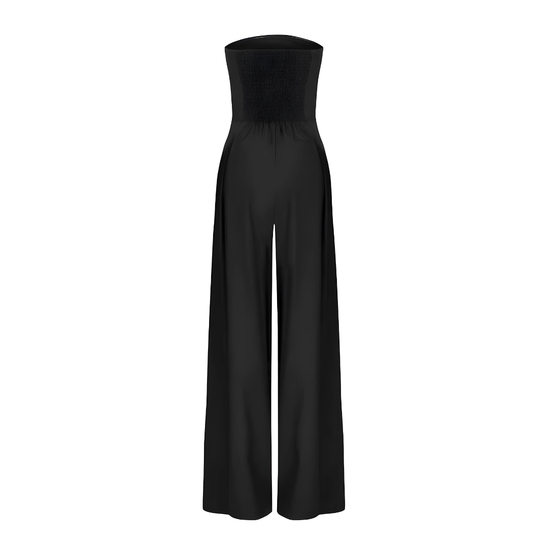 Amélie™ - SLEEK JUMPSUIT WITH NO SLEEVES