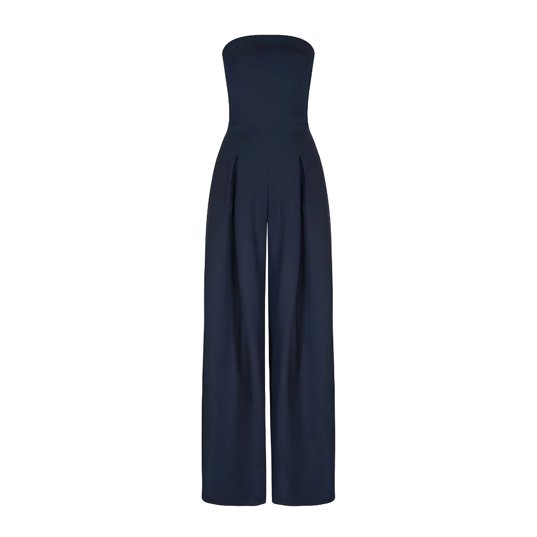 Amélie™ - SLEEK JUMPSUIT WITH NO SLEEVES