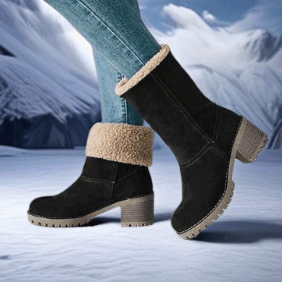 Mia® | Mid-Calf Wool Boots