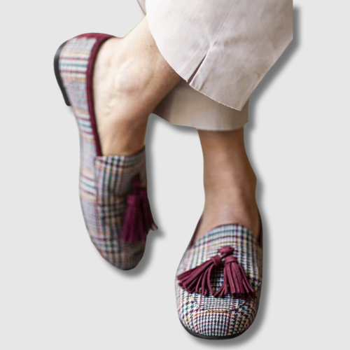 Milava™ | Checked Moccasin