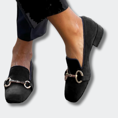 Louna™ | Elegant Buckled Loafers