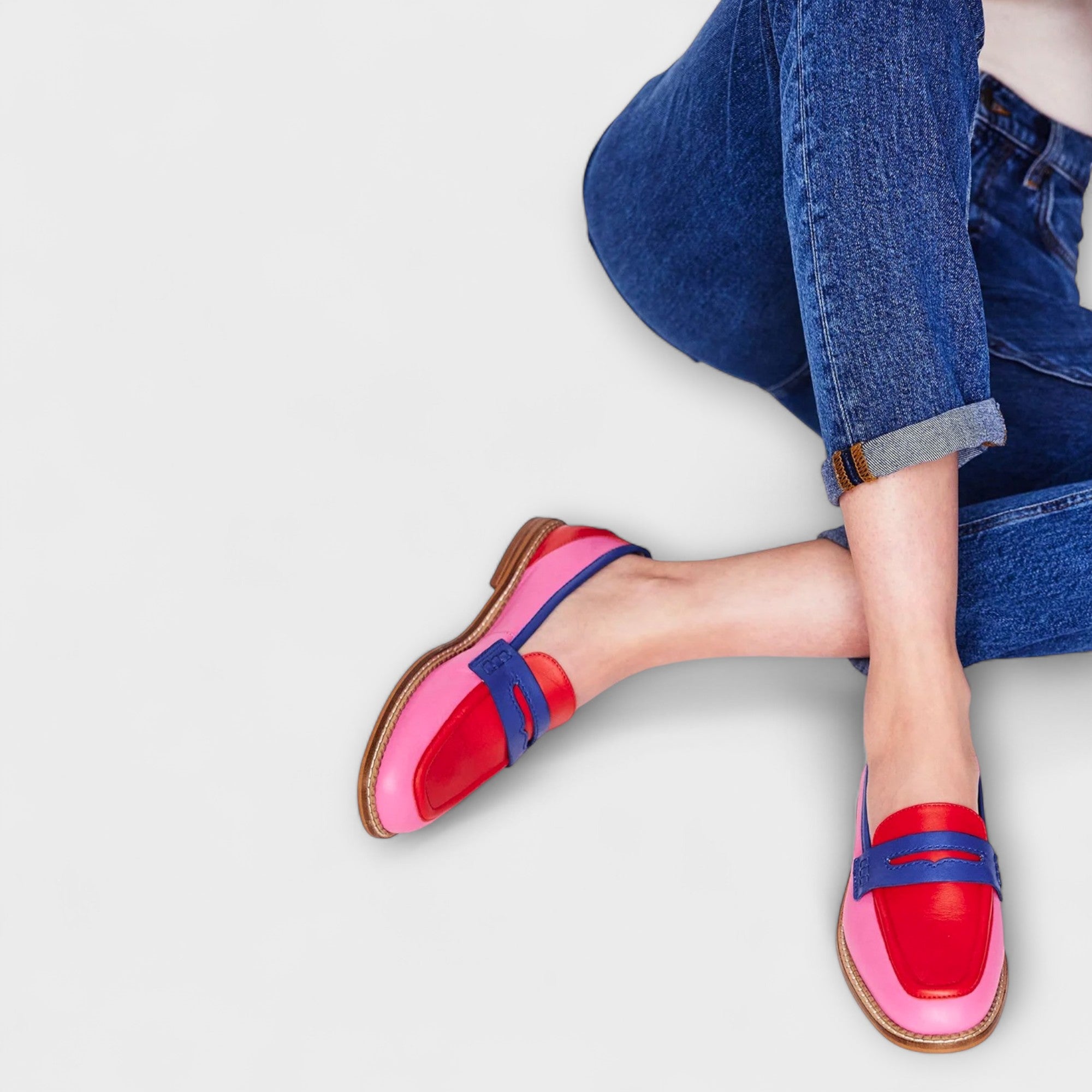 Marigold™ | Multicoloured Loafers
