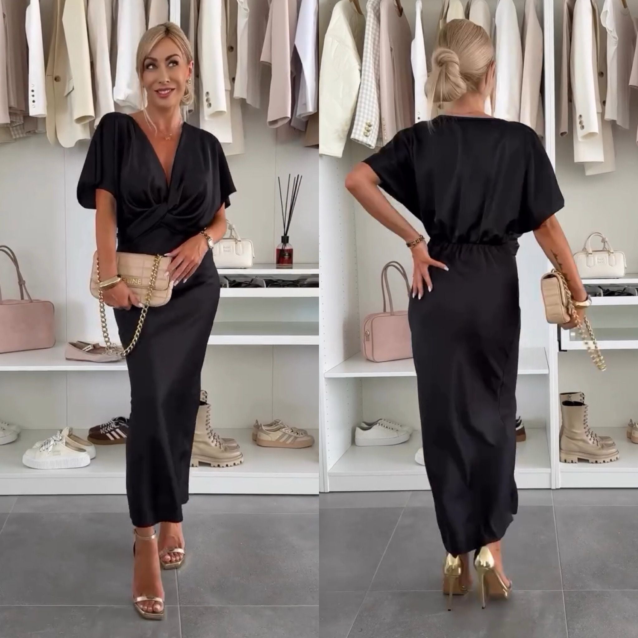 Elyn - Stylish Midi Dress