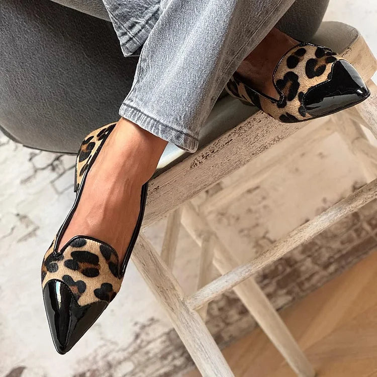 Margaux™ | Leopard Loafers