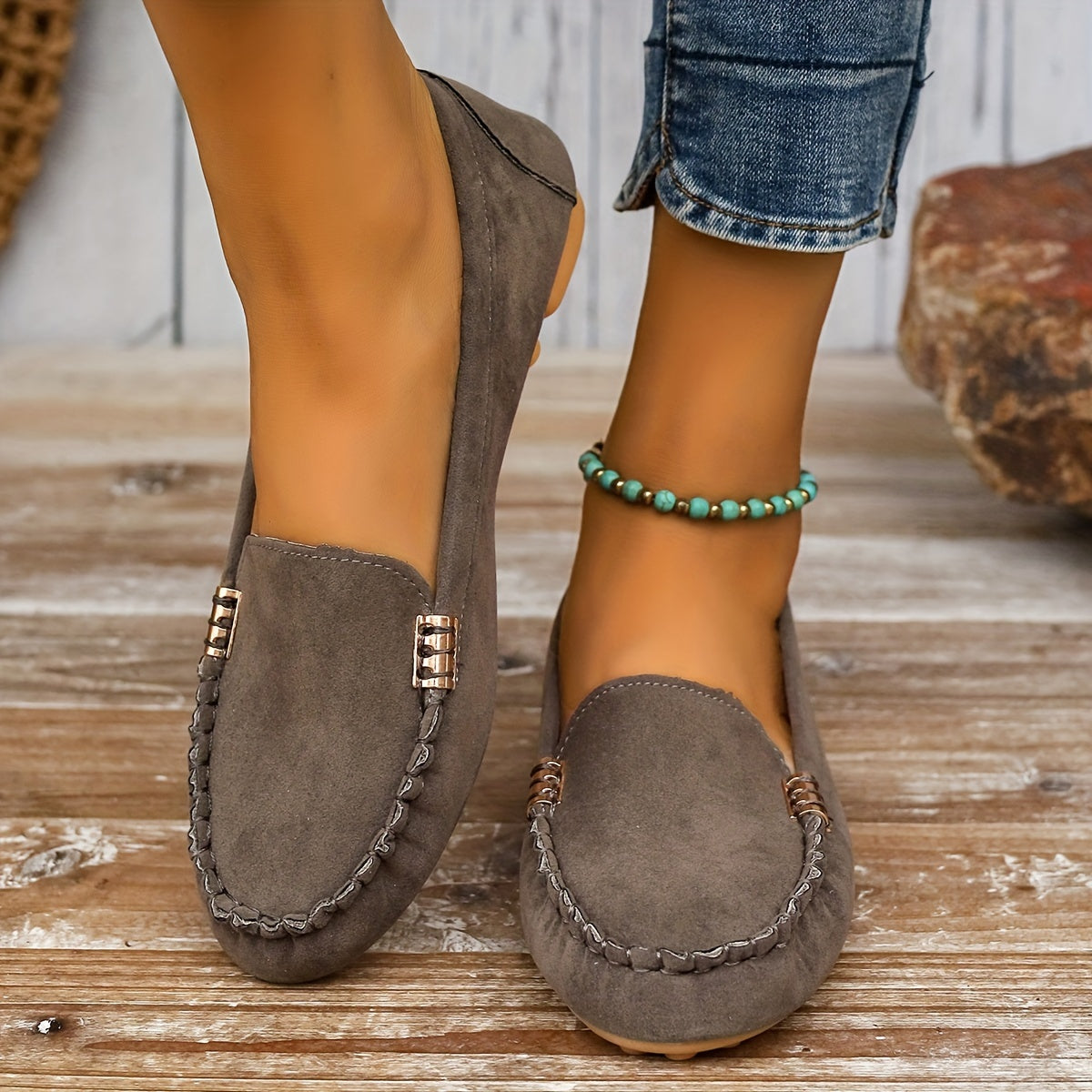 Kaia™ | Moccasin Ballet Flats