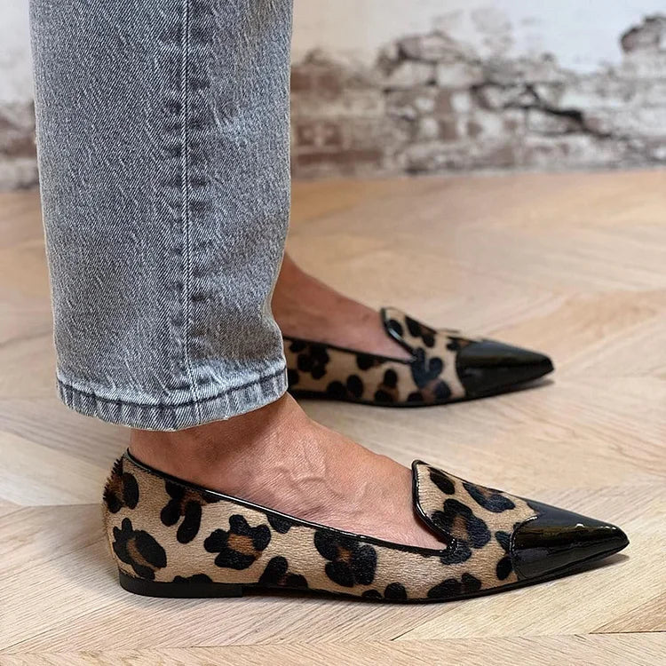 Margaux™ | Leopard Loafers