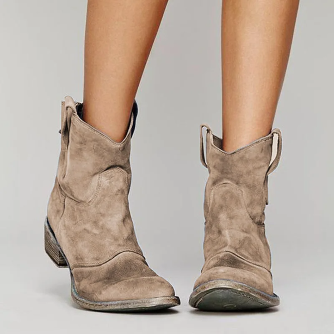 Mia® | Chic Suede Ankle Boots