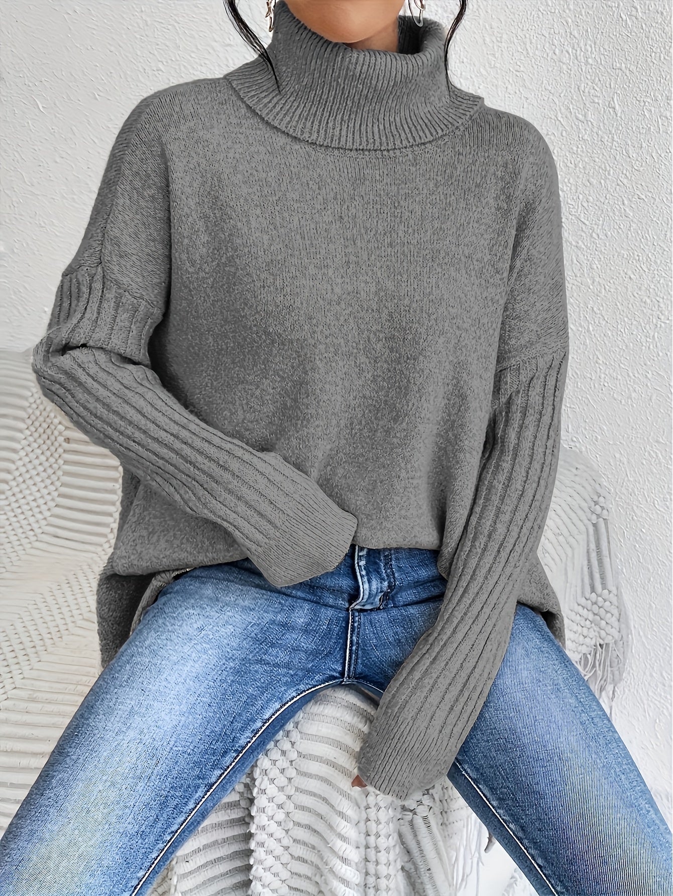 Tahlia – High Neck Sweater