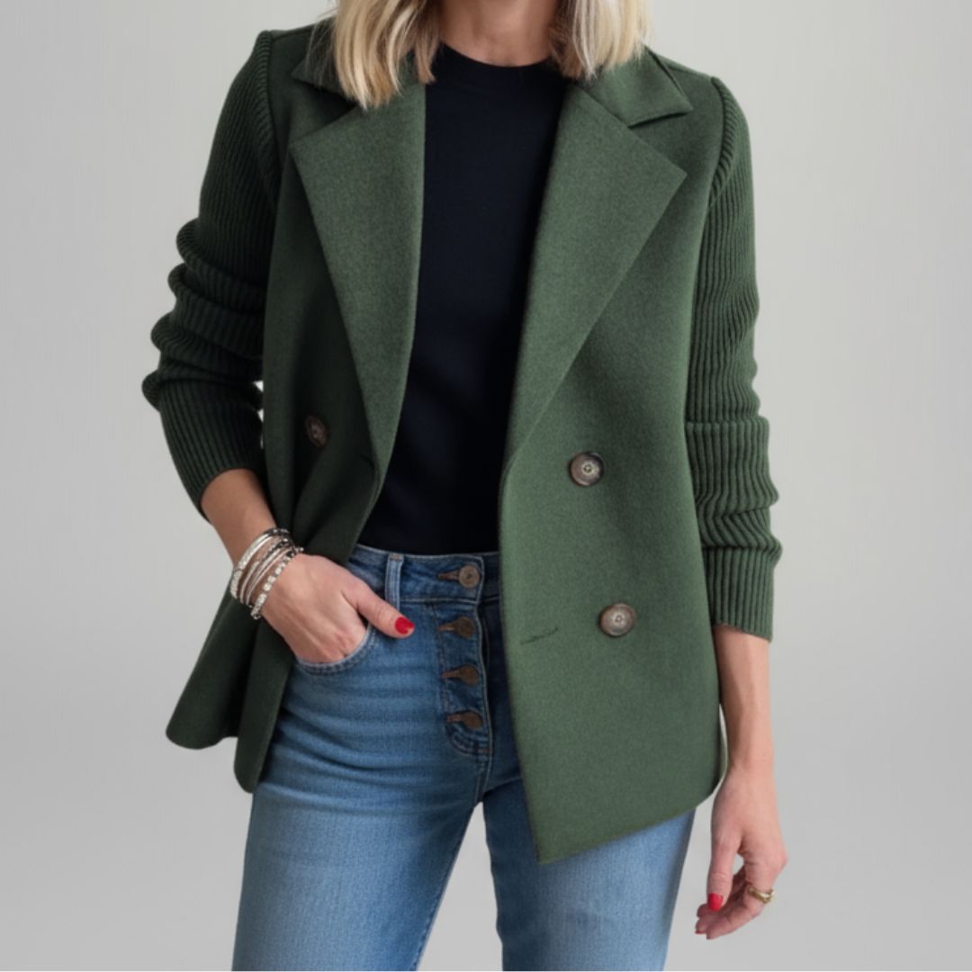 Emma | Elegant Sweater Blazer