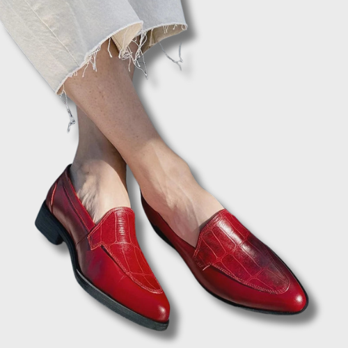 Léonie™ | Crocodile Moccasin