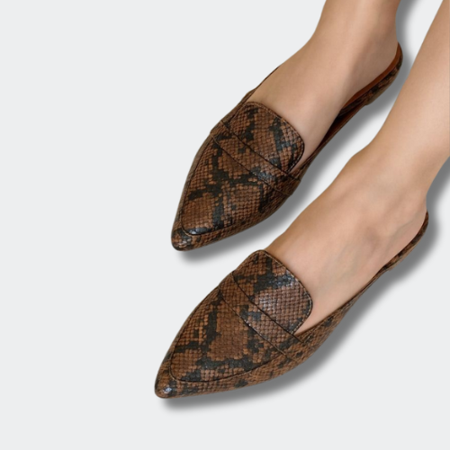 Carolié™ | Snake Print Loafers
