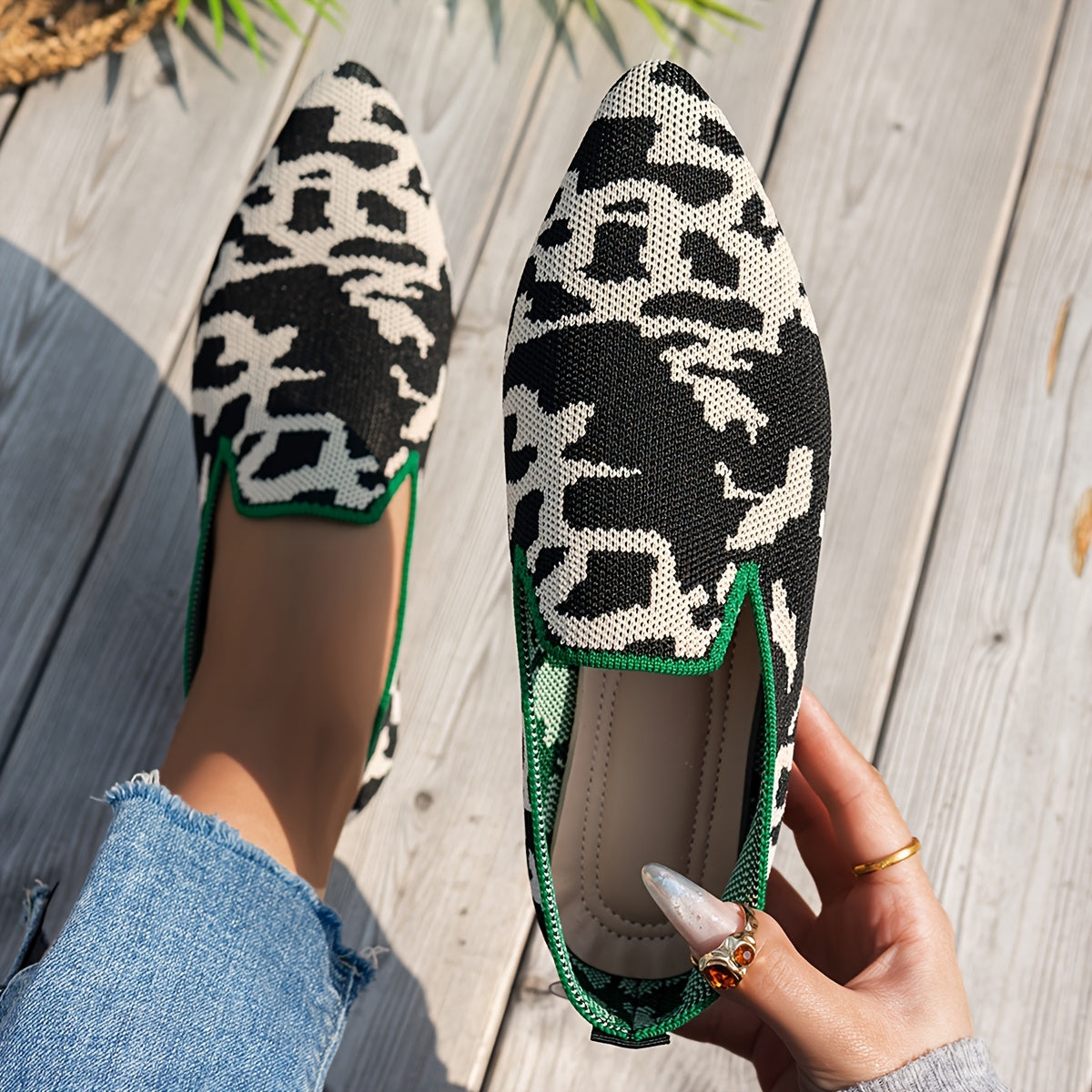 Nora™ | Zebra Moccasin