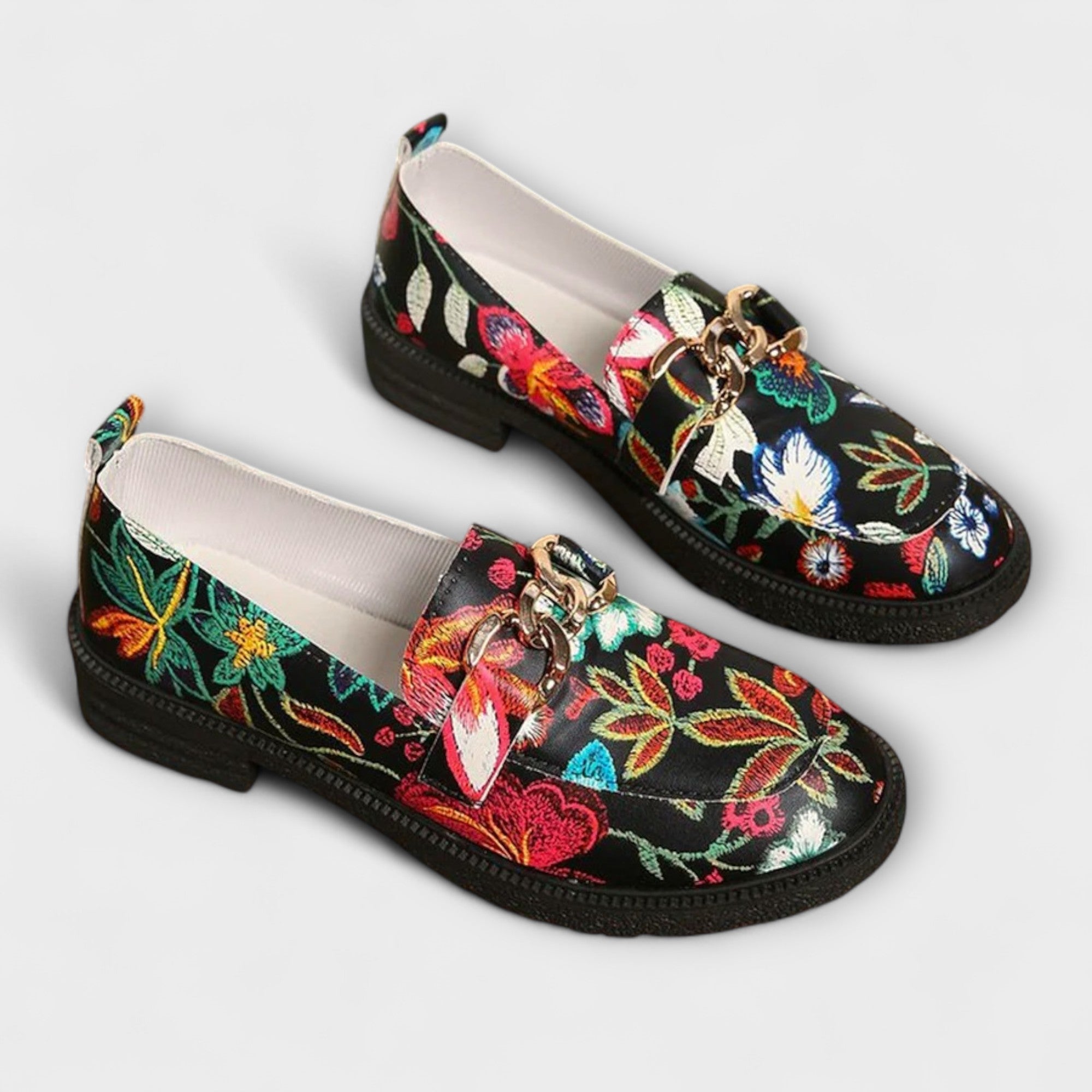 Orla™ | Floral Print Loafers